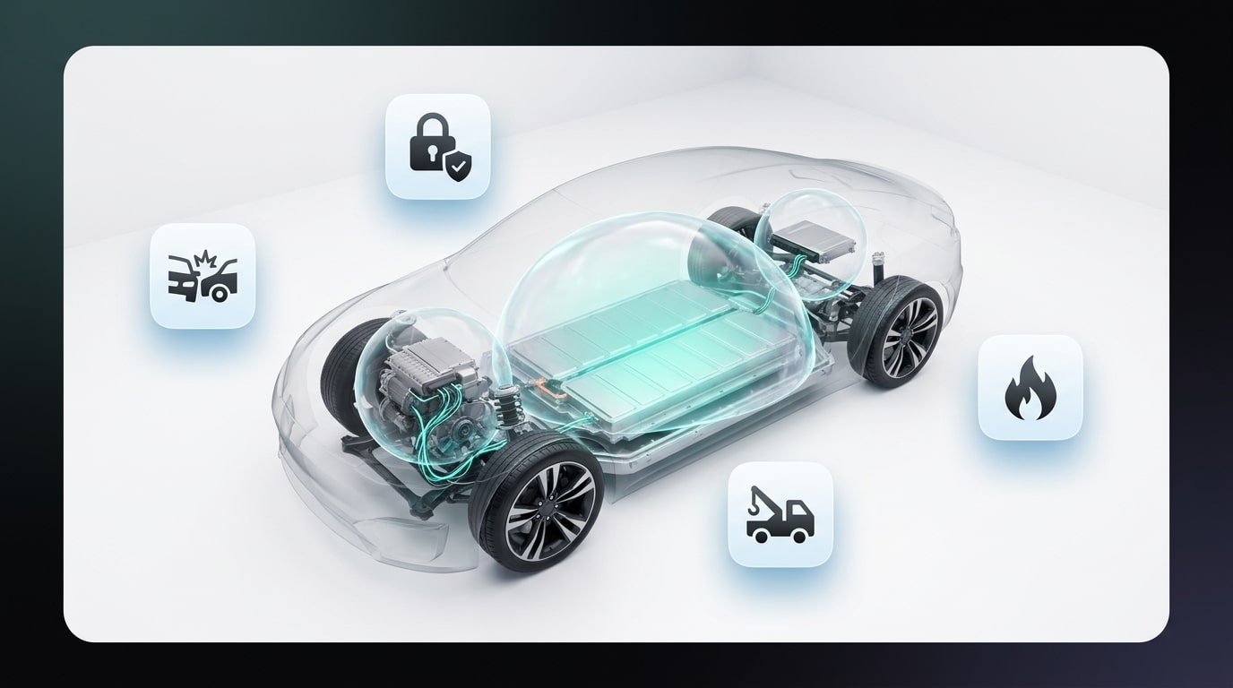 Comparison of mandatory third party and comprehensive insurance types for electric vehicles