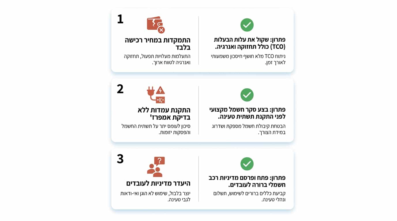 Electric vehicles for businesses in Israel