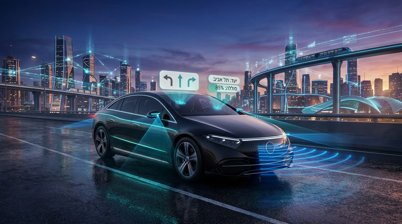 Advanced driver assistance systems sensors and cameras working together in an electric vehicle for improved safety