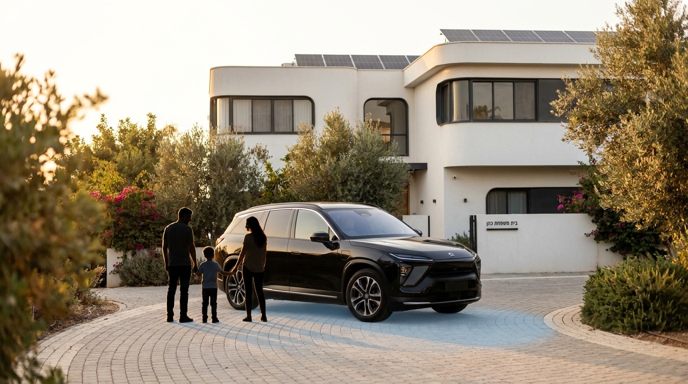 How much driving range does a family electric vehicle need in Israel