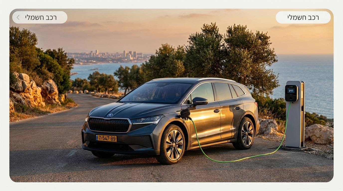 Israeli family considering plug-in hybrid vehicle for daily commute and weekend trips